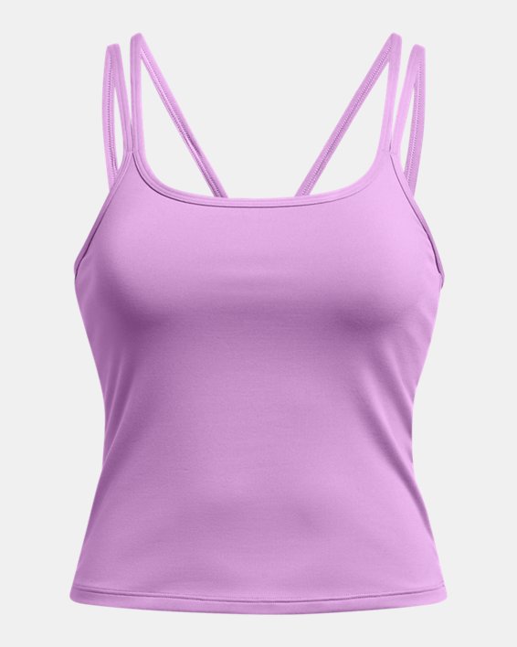 Women's UA Motion Strappy Tank in Purple image number 2